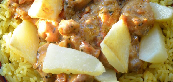 Куриные BIRYANI с рисом и картофелем