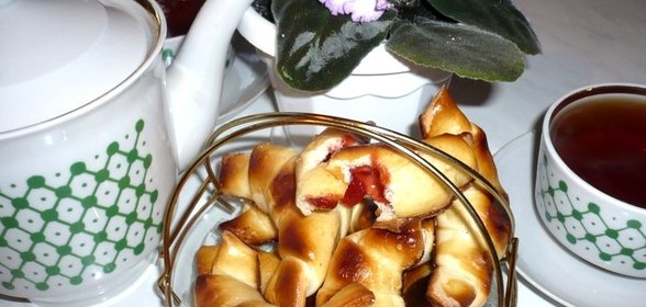 Круассаны с джемом