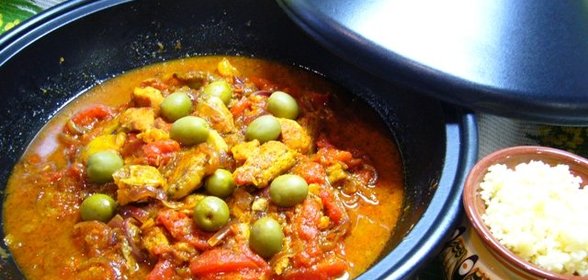 Тажин с рыбой