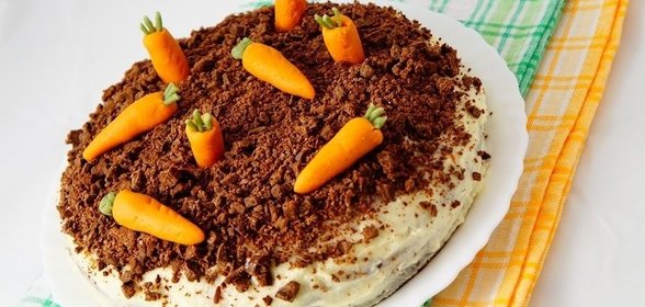 Морковный торт классический