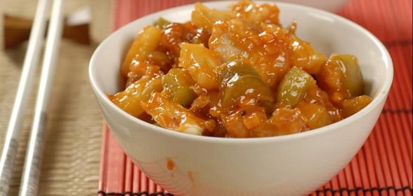 Свинина в кисло-сладком соусе