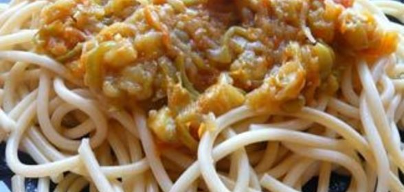 Овощной соус к макаронам