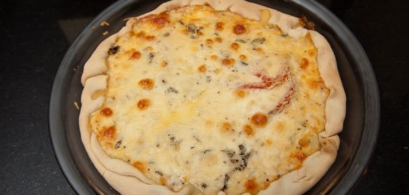 Пирог с помидорами