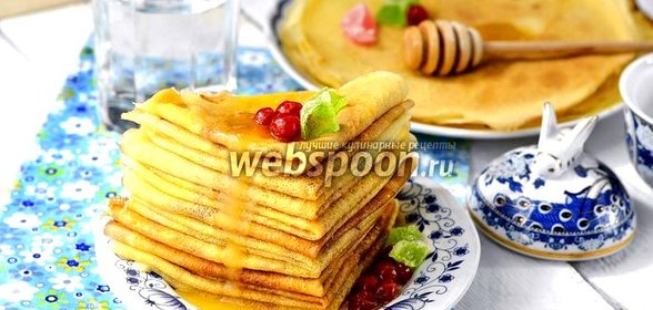 Блины на воде