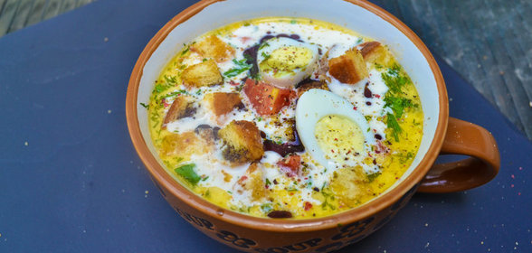 Макрель жареная