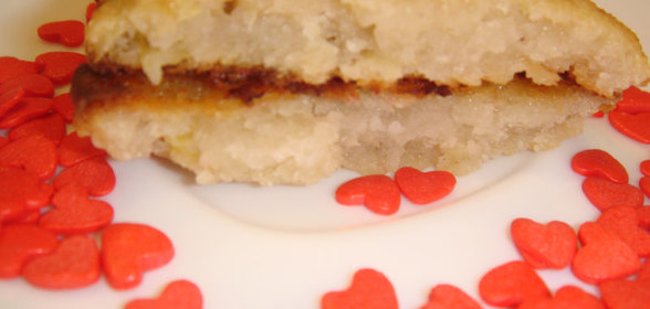 Мягкое банановое печенье без муки