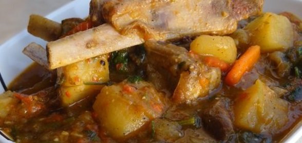 Бараньи Рёбра с Овощами