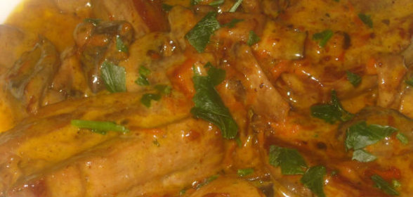 Гречка с овощами