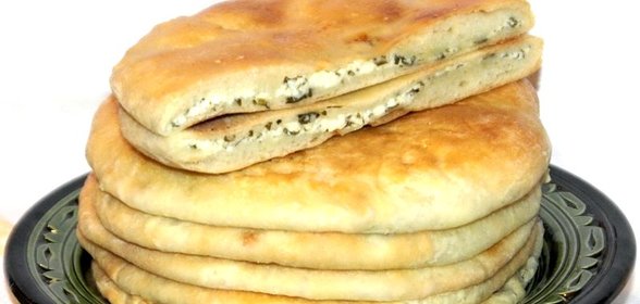 Хачапури из домашнего слоеного теста