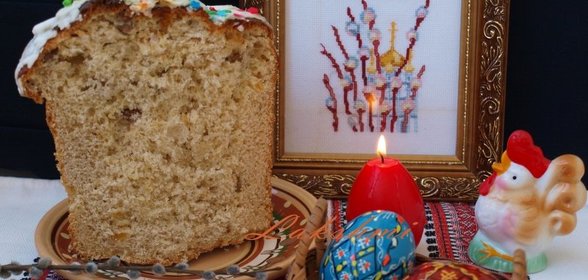 Пасхальные куличи с цельнозерновой мукой