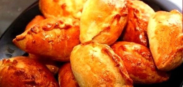 Пирожки с фасолью