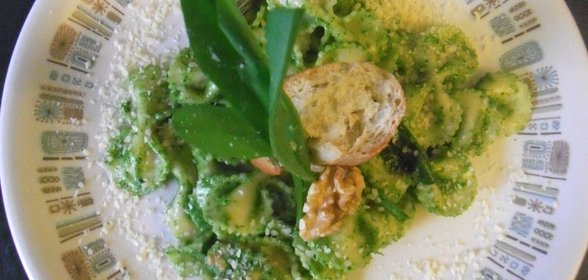 Паста с соусом песто по‑итальянски