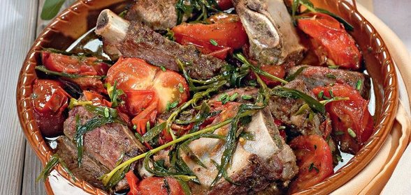 Свиные ребрышки по-провански