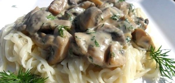 Грибной соус для спагетти