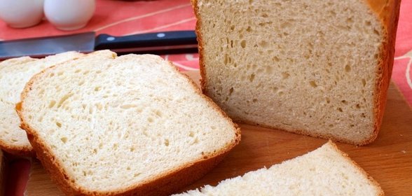 Хлеб на йогурте с кунжутом в хлебопечке
