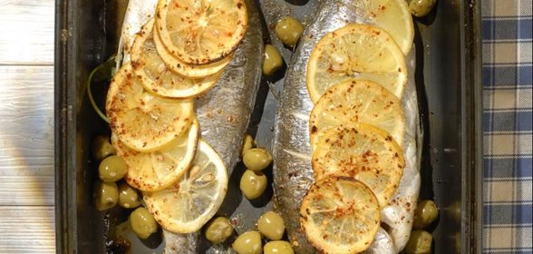 Дорада по-мароккански в духовке