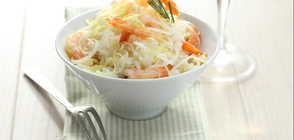 Рис с креветками