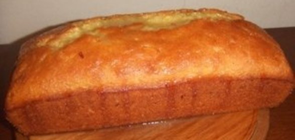 Лимонный кекс