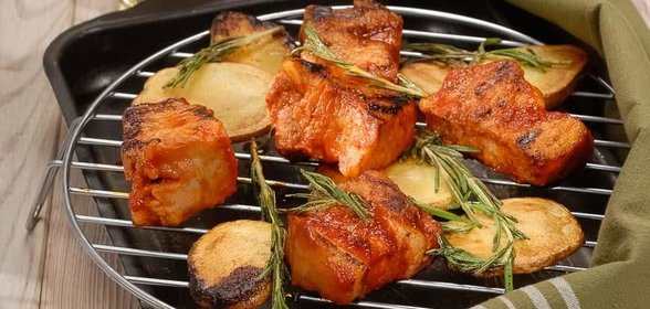 Свиные ребрышки-гриль