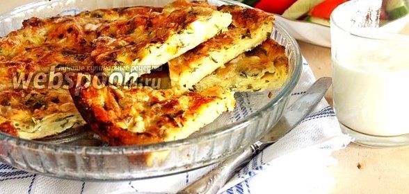 Пирог «Рваный» из лаваша