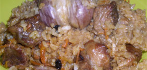 Узбекский плов