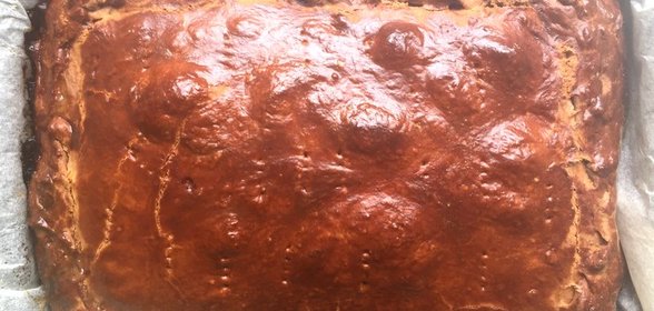 Йоркширский пирог с курятиной