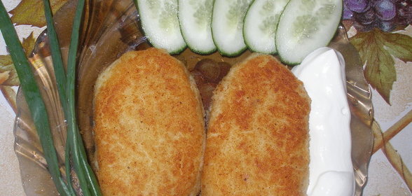 Котлеты картофельно-куриные