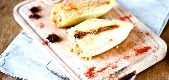 Перцы, фаршированные булгуром