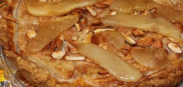 Баварский грушевый пирог