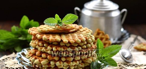 Вафли мятные