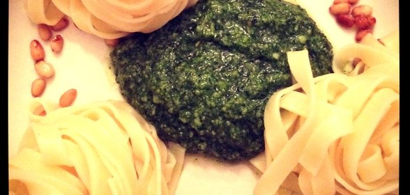 Тальятелле аль песто