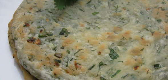 Лепешки чалпак с луком