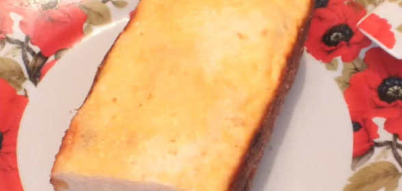 Запеканка с творогом, рисом и кокосовой стружкой