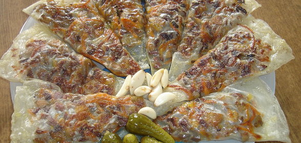 Рисовые блинчики с начинкой