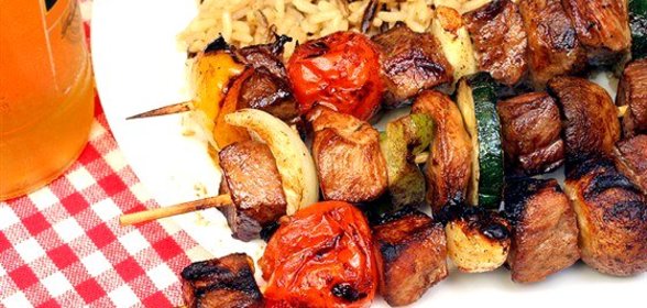 Острые шашлыки из говядины