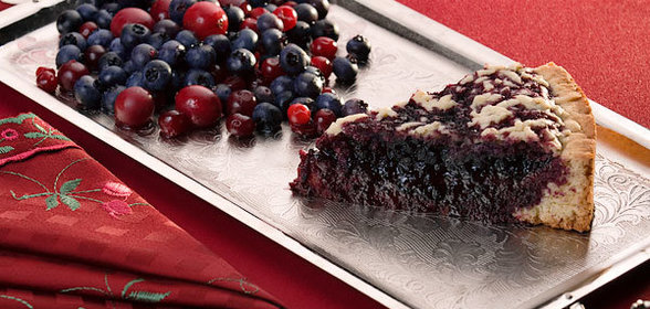 Ягодный пирог