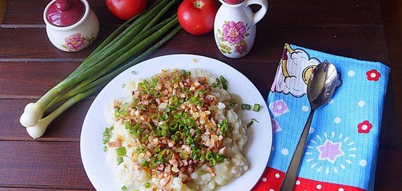 Мульгипудер – каша из картофеля и перловой крупы