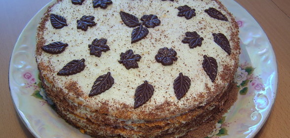 Торт Рыжая Галинка