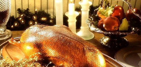 Праздничный гусь