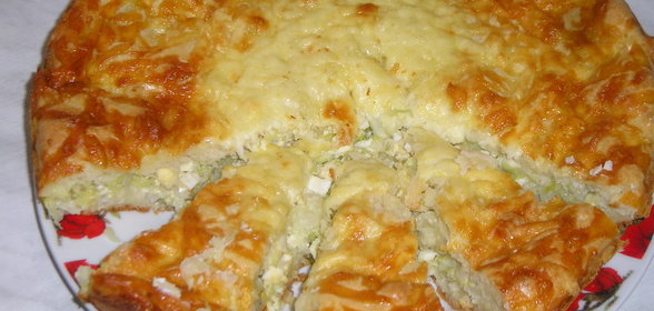 Пирог с капустной начинкой