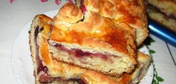 Курица с вермишелью и огурцом