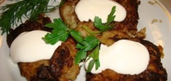 Яблочно - картофельные котлеты Эдем