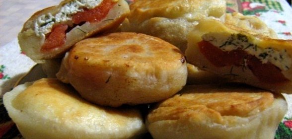 Пирожки с брынзой