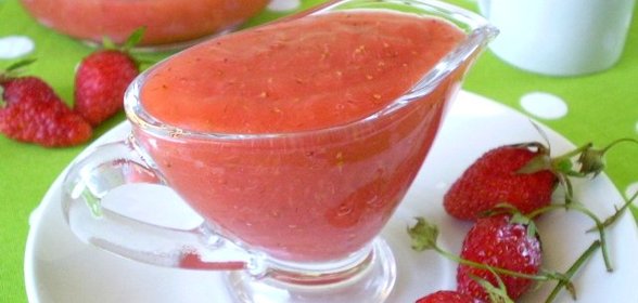 Клубничный соус