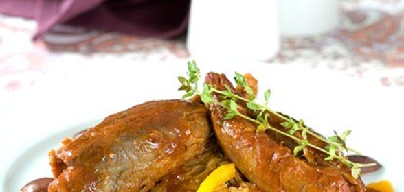 Свиные ребра в цитрусовом маринаде