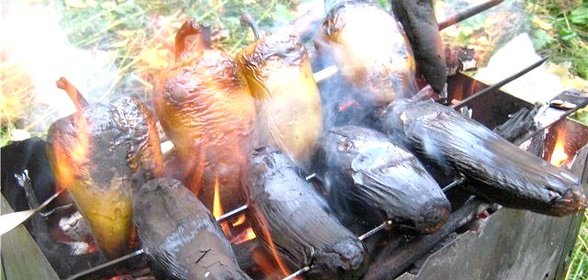 Шашлык из овощей по‑армянски