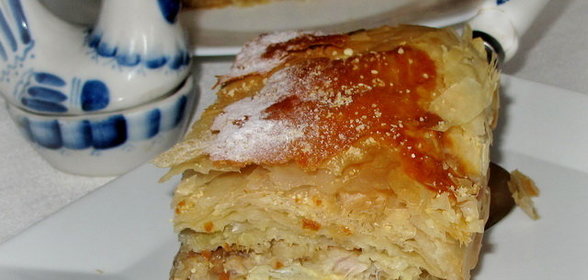 Марокканская бистийя с курицей