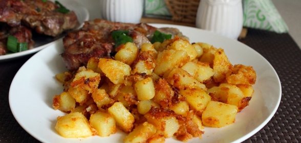 Картофельный гарнир к мясу