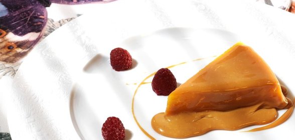 Дульче-де-лечче с полентой