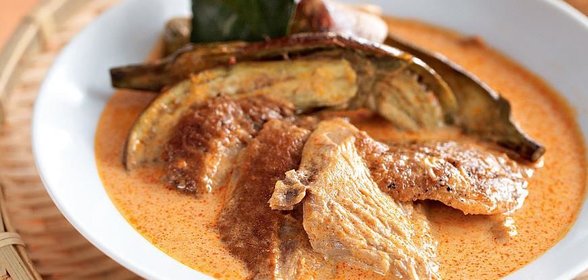 Тайское красное карри с запеченной уткой